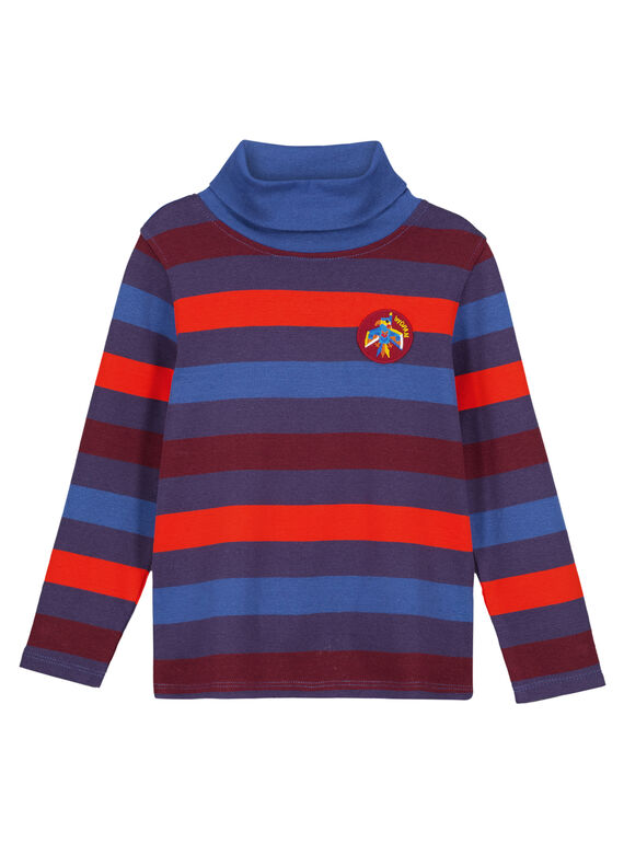 Gerippter Unterziehpullover gestreift GOVIOSOUP / 19W902R1SPLC204