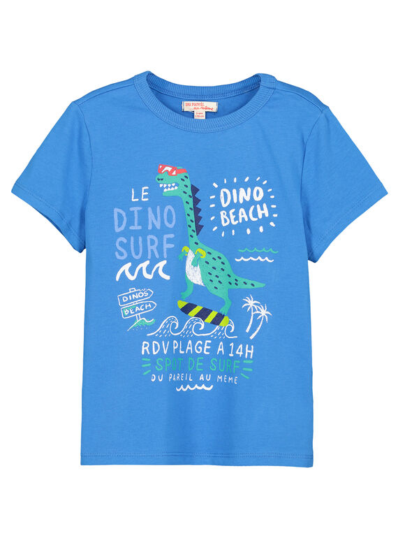 Bedrucktes T-Shirt für Jungen FOTOTI2 / 19S902L2TMCC215