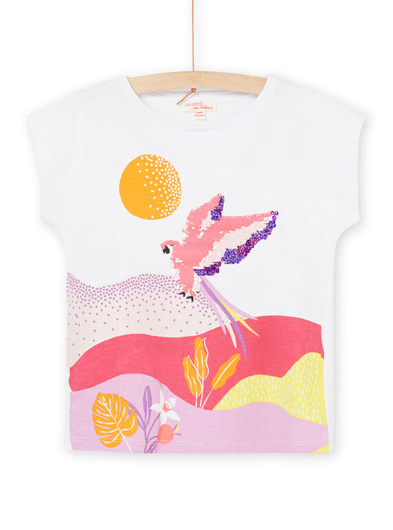 T-Shirt mit Vogelmuster RANEOTI2 / 23S901O3TMC000