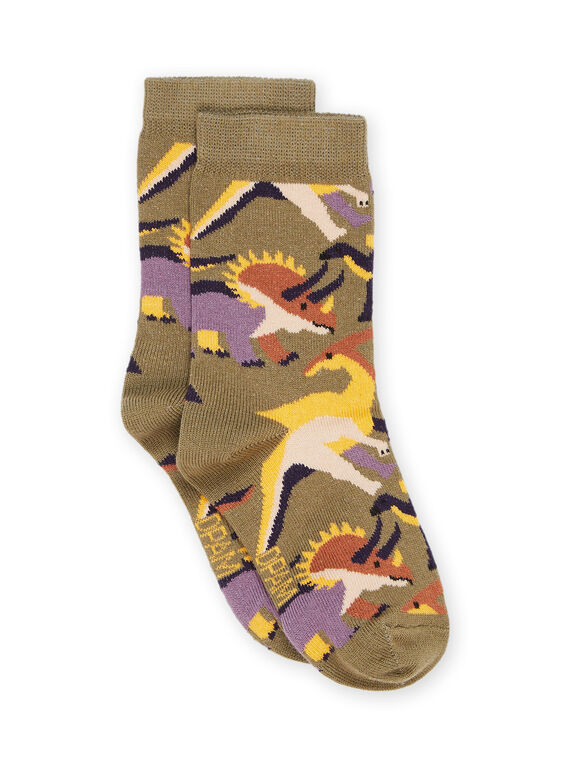 Socken mit Dinosaurier-Print RYOJOCHO4 / 23SI0275SOQG631