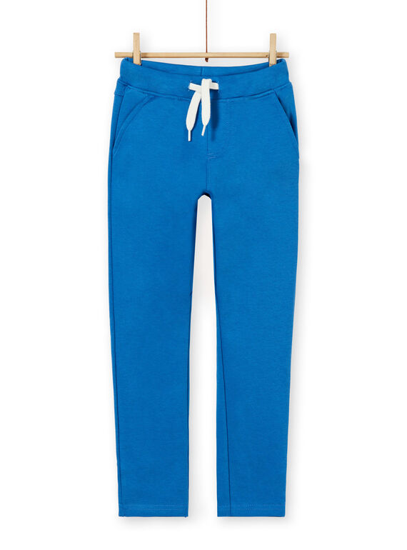 Blaue Baumwollhose für Jungen LOJOPAN1 / 21S90233PAN702