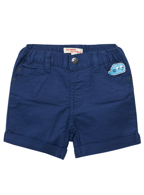 Blaue Bermudas JUCEABER3 / 20SG10N3BERC230