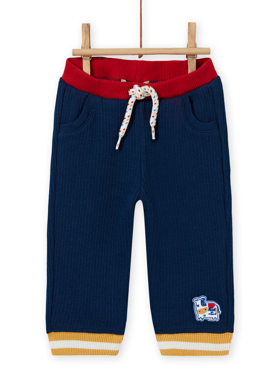Baby Boy's Midnight Blue Kontrast Hose MUMIXPAN1 / 21WG10J2PAN713