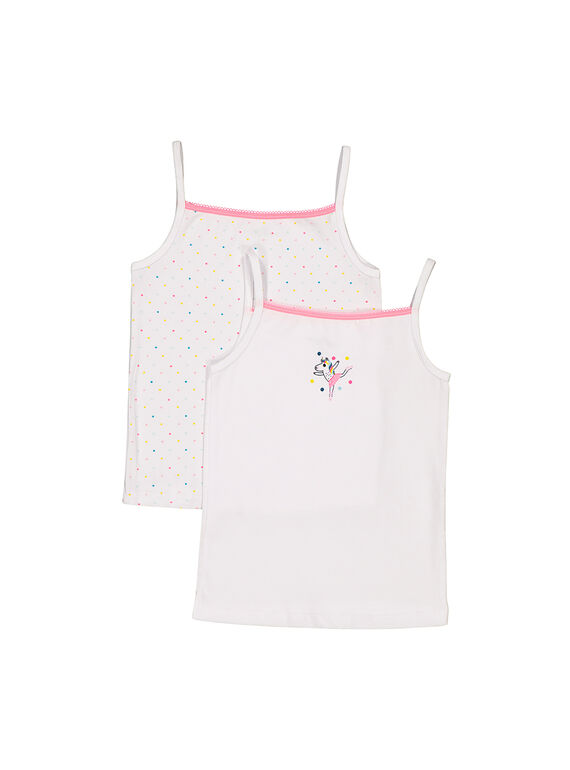 Set ärmellose T-Shirts für Mädchen FEFADELIC / 19SH1152HLI099