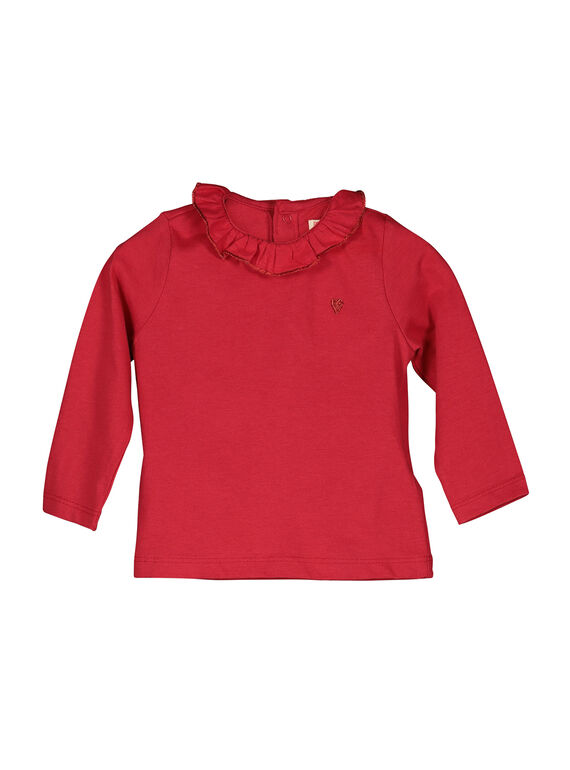 Langärmeliges Baby-T-Shirt für Mädchen FIJOBRA3 / 19SG0933BRA050