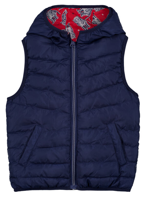 Leichte Wende-Steppjacke ohne Ärmel GOGROBLOU1EX / 19W90288BLOF518