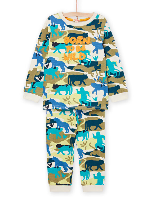 Pyjamas mit Tierprint REGOPYJCAM / 23SH12D3PYJA016