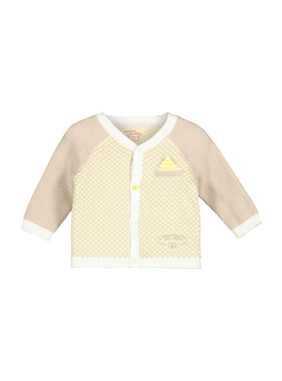 Baby-Strickweste für Jungen FUPOGIL / 19SG10C1GIL099