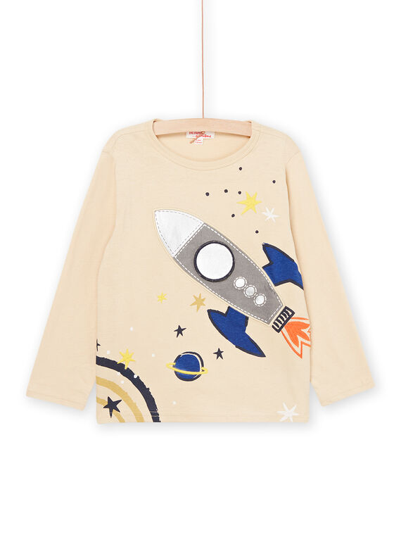 Langärmeliges T-Shirt mit Raketenmuster PORETEE3 / 22W902T1TMLA006