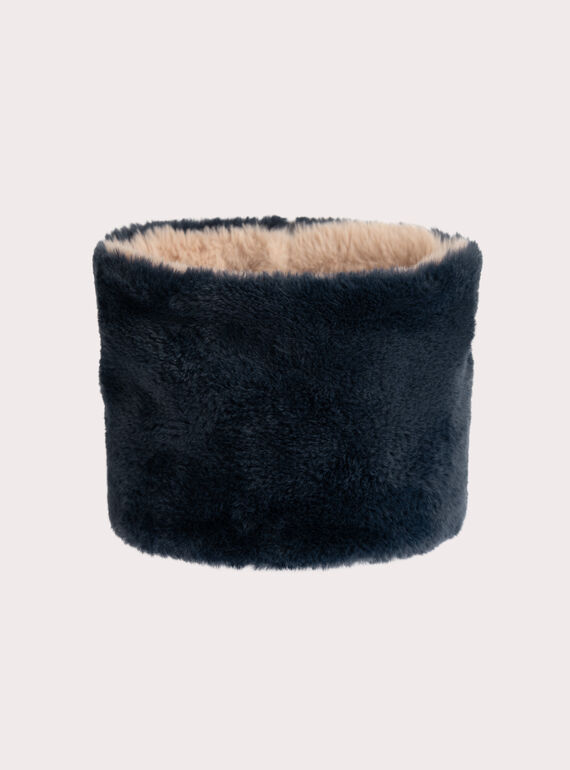 Snood aus reversiblem Kunstpelz für Mädchen  VYAJOSNOO2 / 24WI01M1SNO070