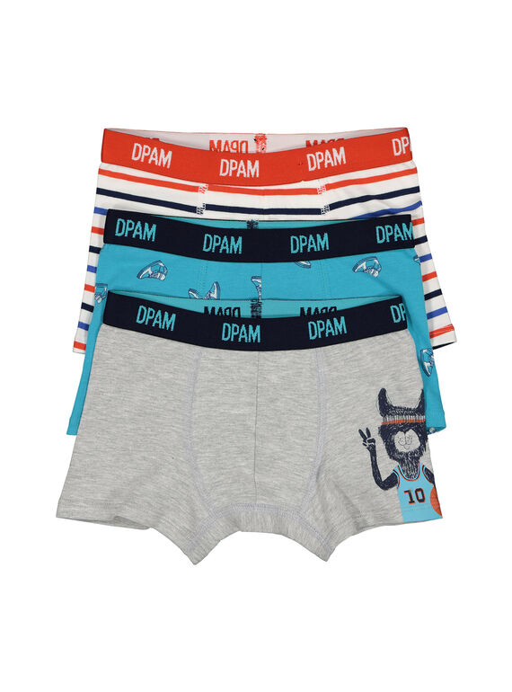 Boxershorts im Set für Jungen FEGOBOXBAS / 19SH1252BOX000