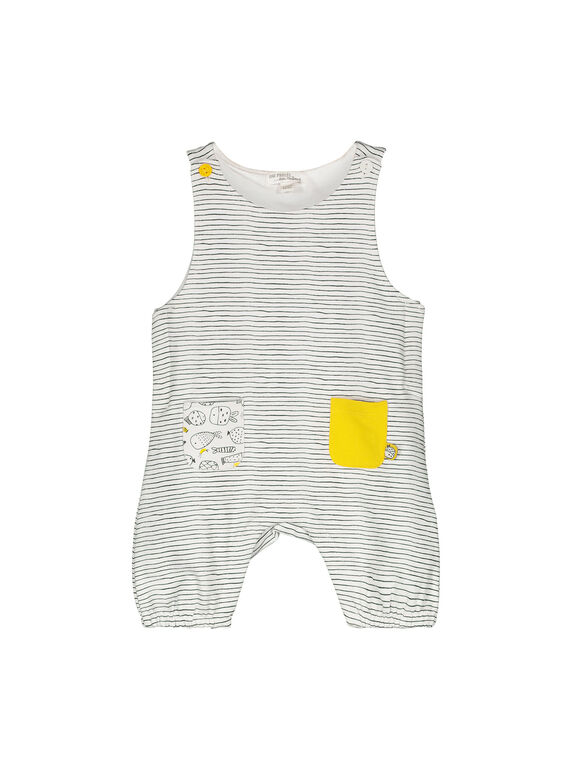 Unisex Latzhose mit Fleecefutter für Babys FOU1SAL / 19SF0511SAL099