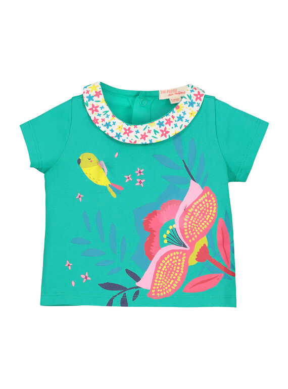 Kurzärmeliges T-Shirt für Mädchen FICABRA / 19SG09D1BRA209