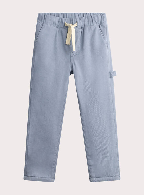 Blaue Hose im Daddy-Schnitt WOKAPAN / 25S90231PAN205