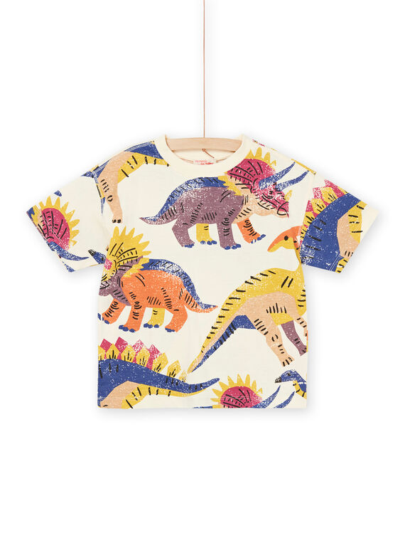 T-Shirt mit Dinosaurier-Muster ROMAGTI2 / 23S902T1TMCA002