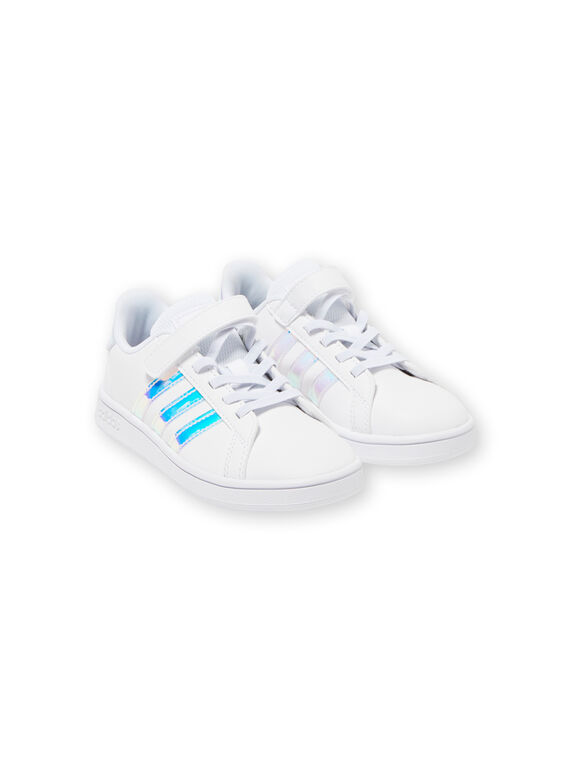 Weiße Turnschuhe Adidas Mädchen Kind JFFW1275 / 20SK35Y1D35000