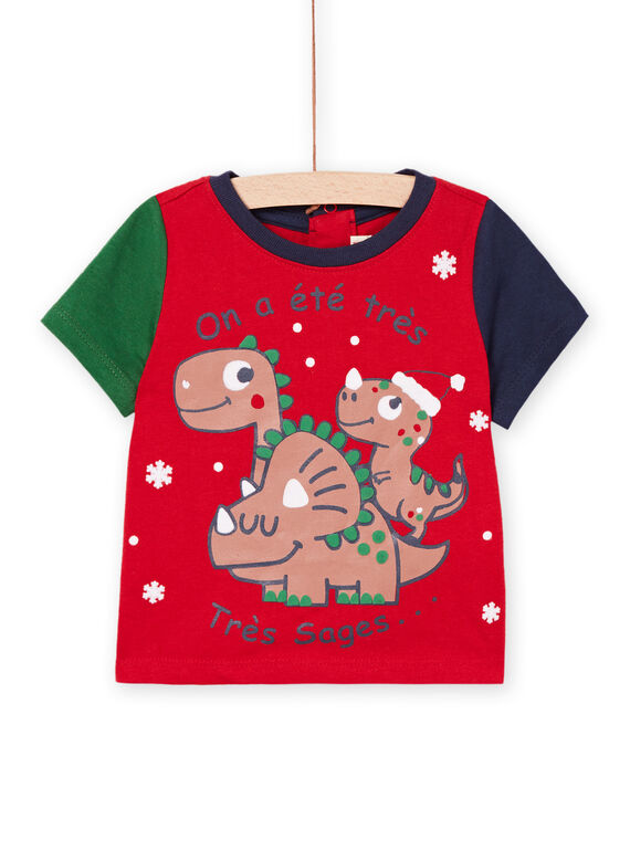 Weihnachts-T-Shirt mit multitechnischer Animation PUNOTEEX / 22WG10V1TMCF504