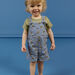 Pistaziengrün-blaues Outfit für Baby Junge