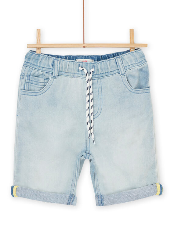 Bermuda-Shorts aus hellem Knit Denim ROJUNBER1 / 23S902U4BERP272