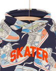 Kapuzen-Sweatshirt mit Sneaker-Print ROPURSWE1 / 23S902L2SWE705