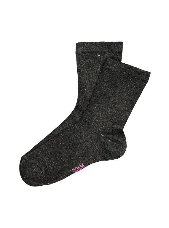 Socken mit Pailletten für Mädchen FYAJOCHO1A / 19SI0131SOQ941