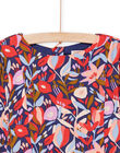 Kleid mit Blumenmuster RAPUROB1 / 23S901L1ROB703
