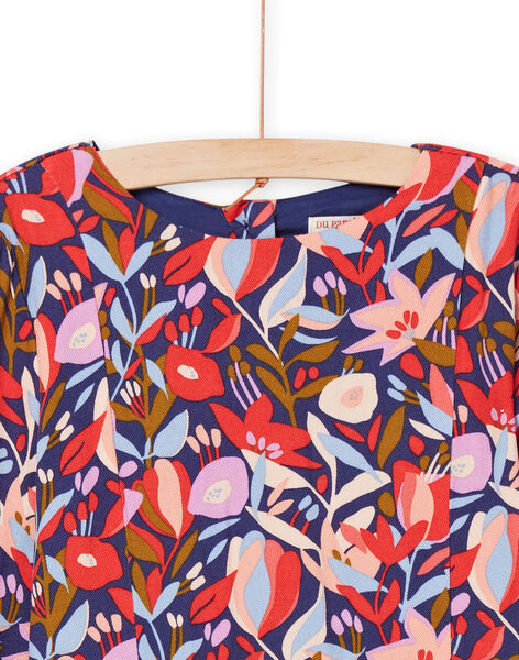 Kleid mit Blumenmuster RAPUROB1 / 23S901L1ROB703