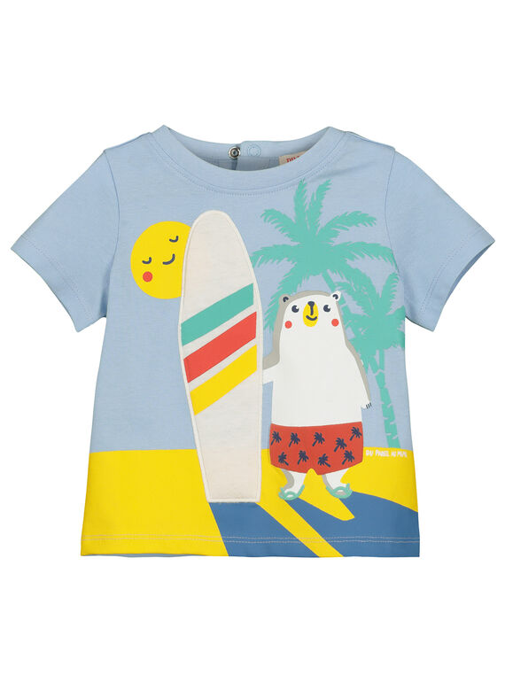Bedrucktes T-Shirt für Babys Jungen FUCUTI1 / 19SG10N1TMC213