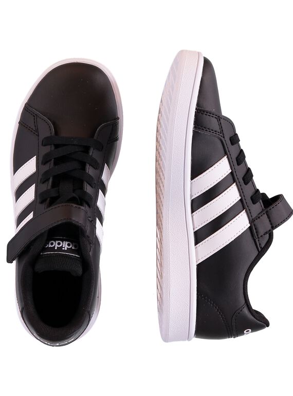 Schwarze Sneakers für Jungen ADIDAS GGEF0108 / 19WK36P2D35090
