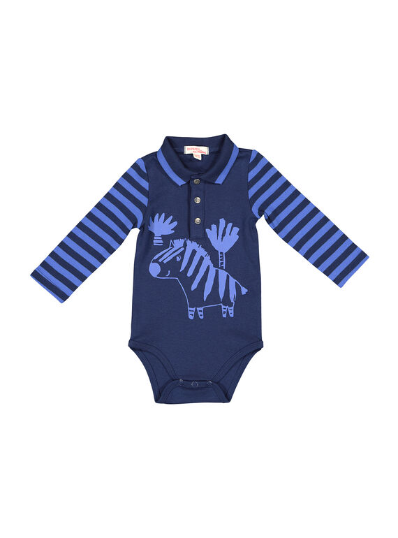 Langärmeliger Baby-Body für Jungen FUBABOD / 19SG1061BOD717