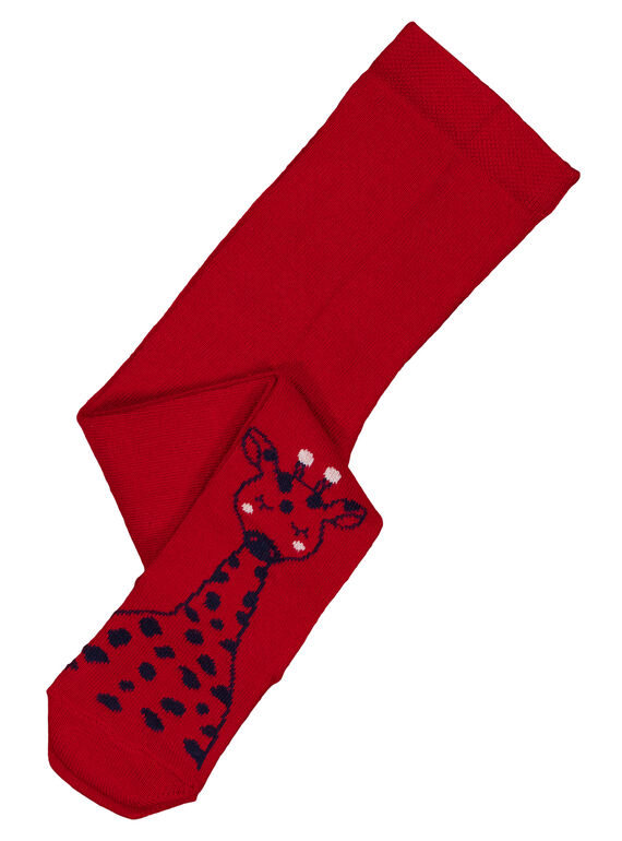 Strumpfhose mit Giraffen-Motiv GYITRICOL / 19WI09J1COLF512