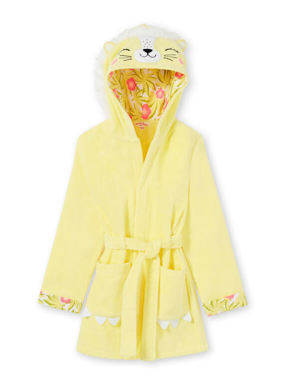 Yellow NIGHT GOWN LEFAROBLEO / 21SH1151RDC116