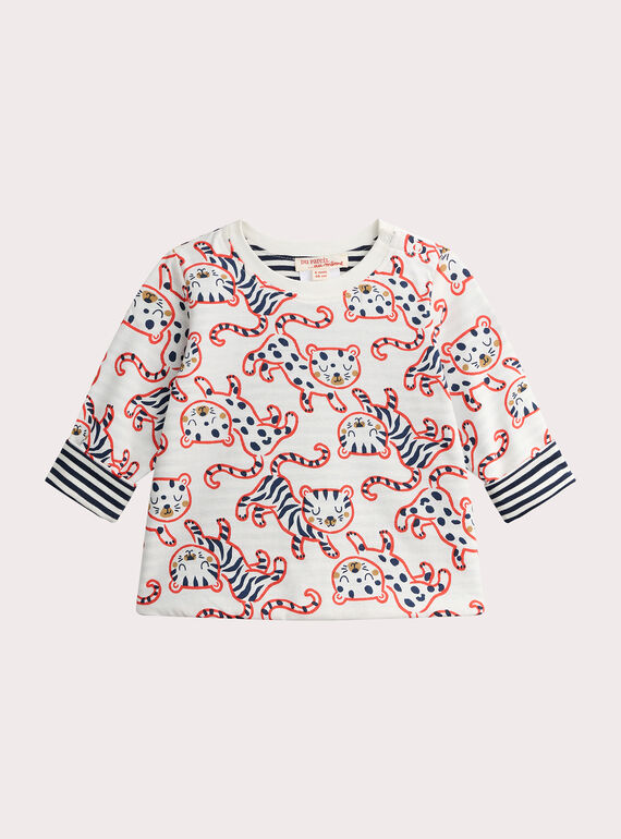 Wendbares T-Shirt Kleinkind Junge VUKOTEE3 / 24WG1032TML001