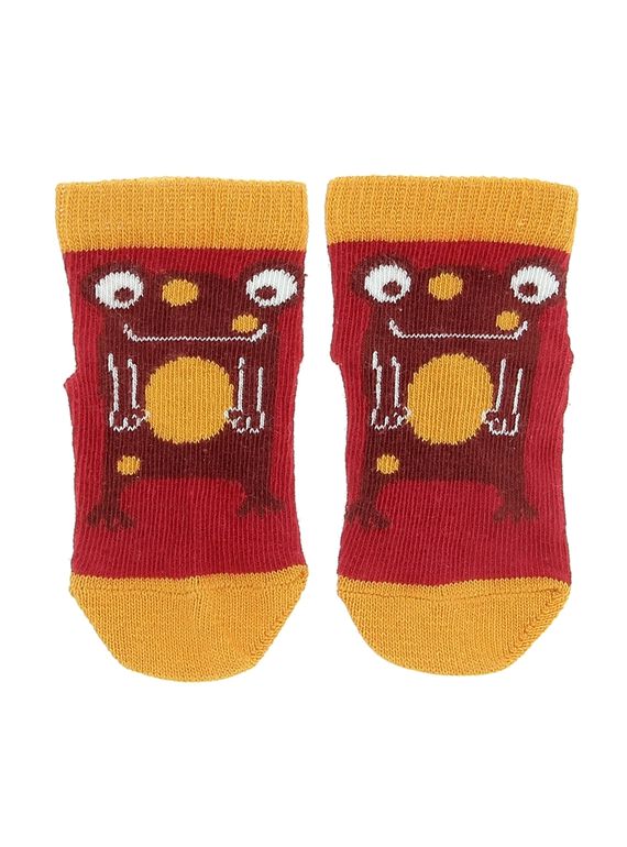 Baby boys' animal socks CYUJOCHO10A / 18SI10S7SOQ502