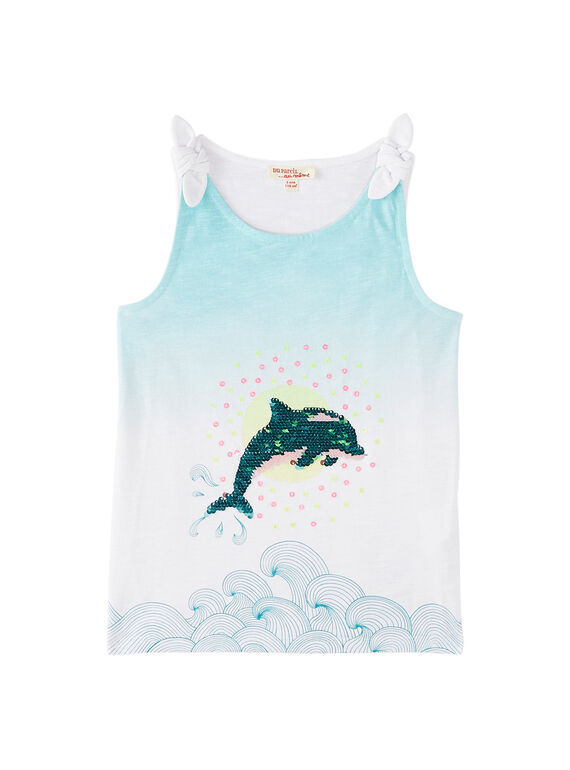 Weißes Tanktop JAQUADEB3 / 20S901R2DEB000