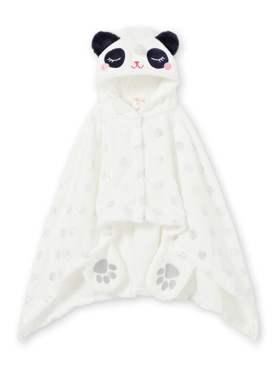Kinderumhang Mädchen in weichem Boa-Panda-Einhorn LEFACAPAND / 21SH1111CPE001