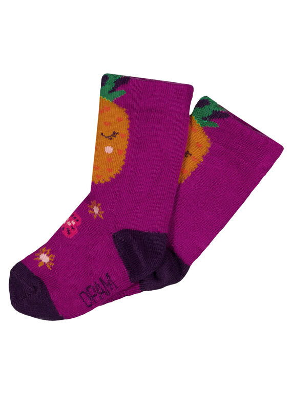 Socken mit Ananas-Muster GYIVIOCHO / 19WI09R1SOQ710