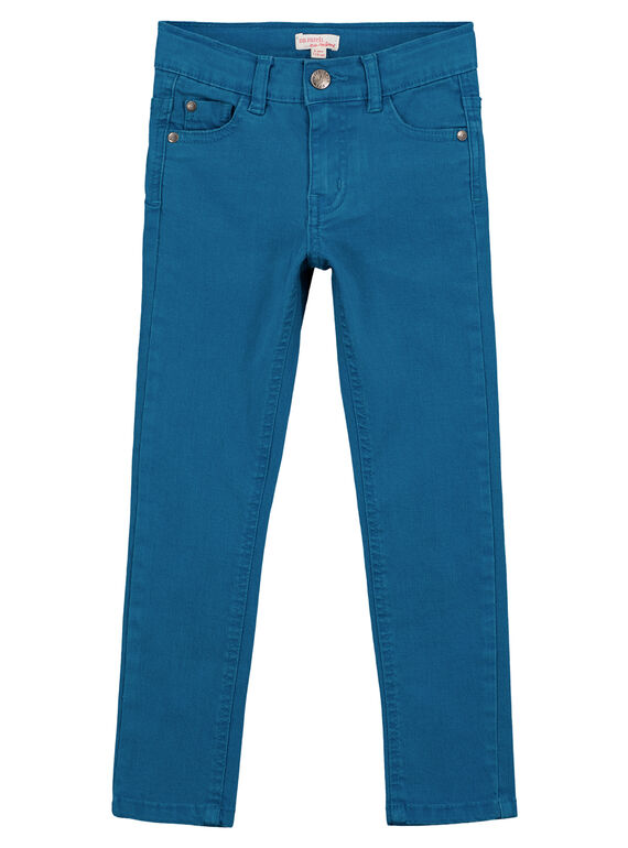 Slim Fit Stretchhose in Petrolblau GOJOPATWI1 / 19W90243D2B714