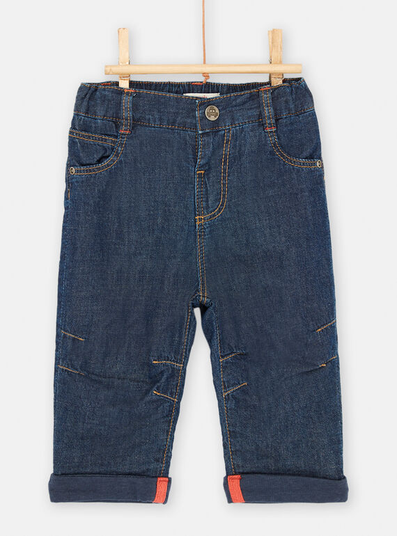 Dunkle Denim-Jeans für Baby-Jungen SUFORJEAN / 23WG10K1JEAK005