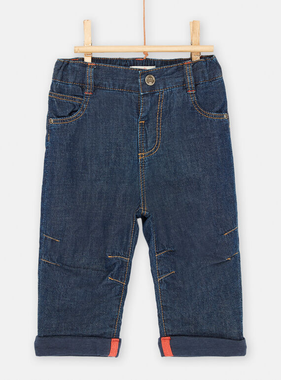 Dunkle Denim-Jeans für Baby-Jungen SUFORJEAN / 23WG10K1JEAK005
