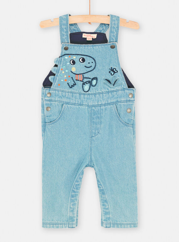 Bequeme Latzhose aus hellem Denim für Baby-Jungen SUVERSAL / 23WG10J1SALP272