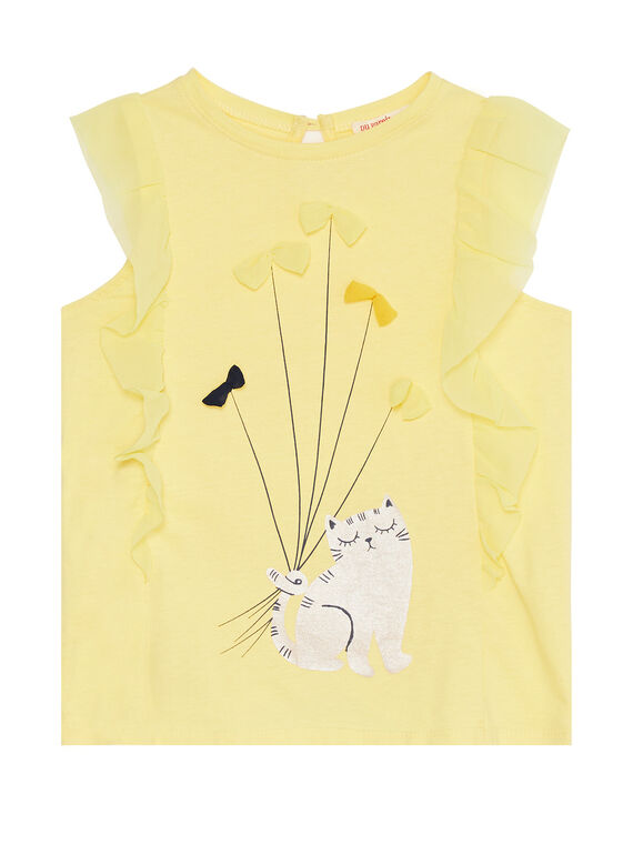Yellow T-shirt JASOTI / 20S90181TMCB105