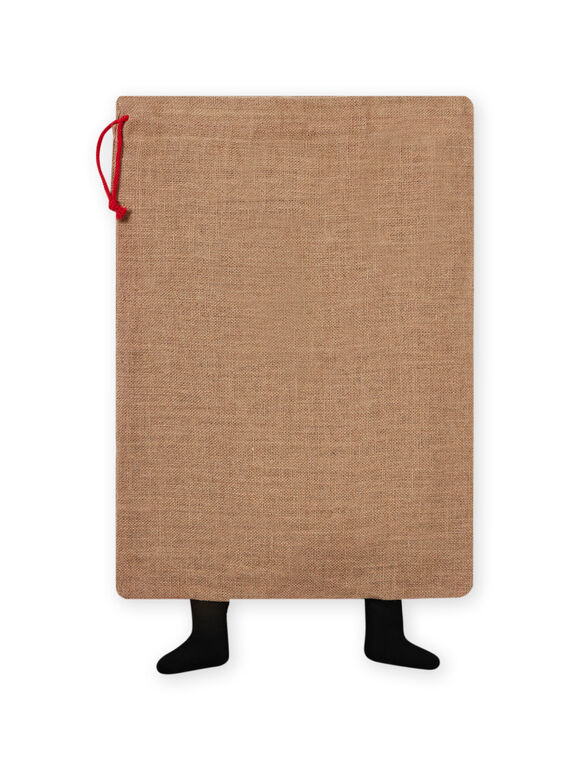 Weihnachtskapuze für Kind Junge aus Jute MYONOHOT / 21WI02Q1ACD009