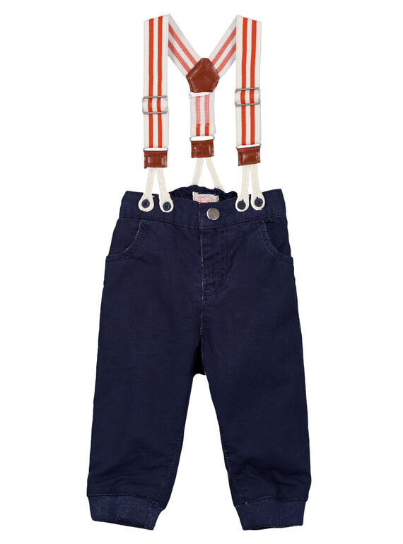 Navy pants GUSANPAN1 / 19WG10C1PAN070