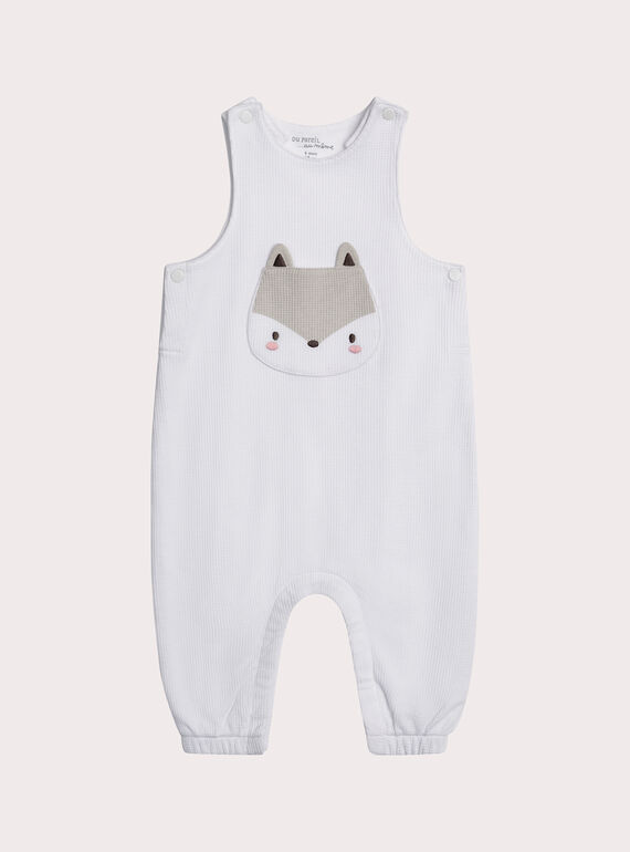 White DUNGAREES XOU1SAL / 25WF0451SAL000