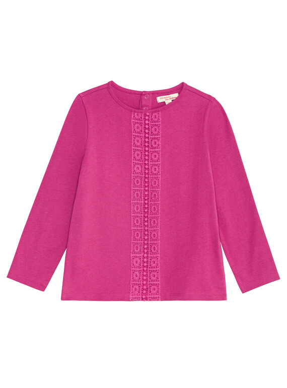Purple LONGSLEEVE T-SHIRT KAJOLTEE2 / 20W90131D32H704