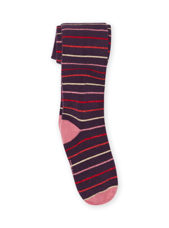 Gestreifte Strumpfhose für Kinder Mädchen MYAFUNCOL / 21WI01M1COLH703
