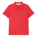 Polo-Shirt aus Piqué mit Dinosaurier-Badge