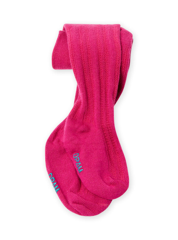Baby Mädchen fuchsia Twist Strumpfhose MYIJOCOLTO1 / 21WI0917COLD312
