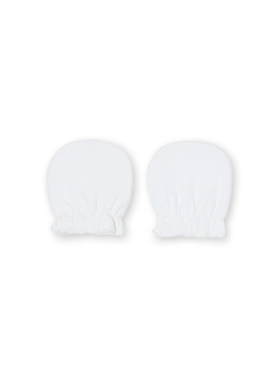 Weißes Trikot Geburt Handschuhe LOU1GAN / 21SF42H1GAN000
